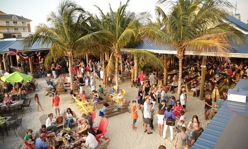 ropewalk.jpg Aerial view of Outdoor Dining at Ropewalk Ocean City